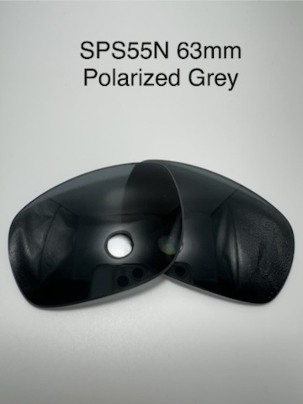 Replacement Lenses for Prada SPS55N Grey Polarized 63mm New